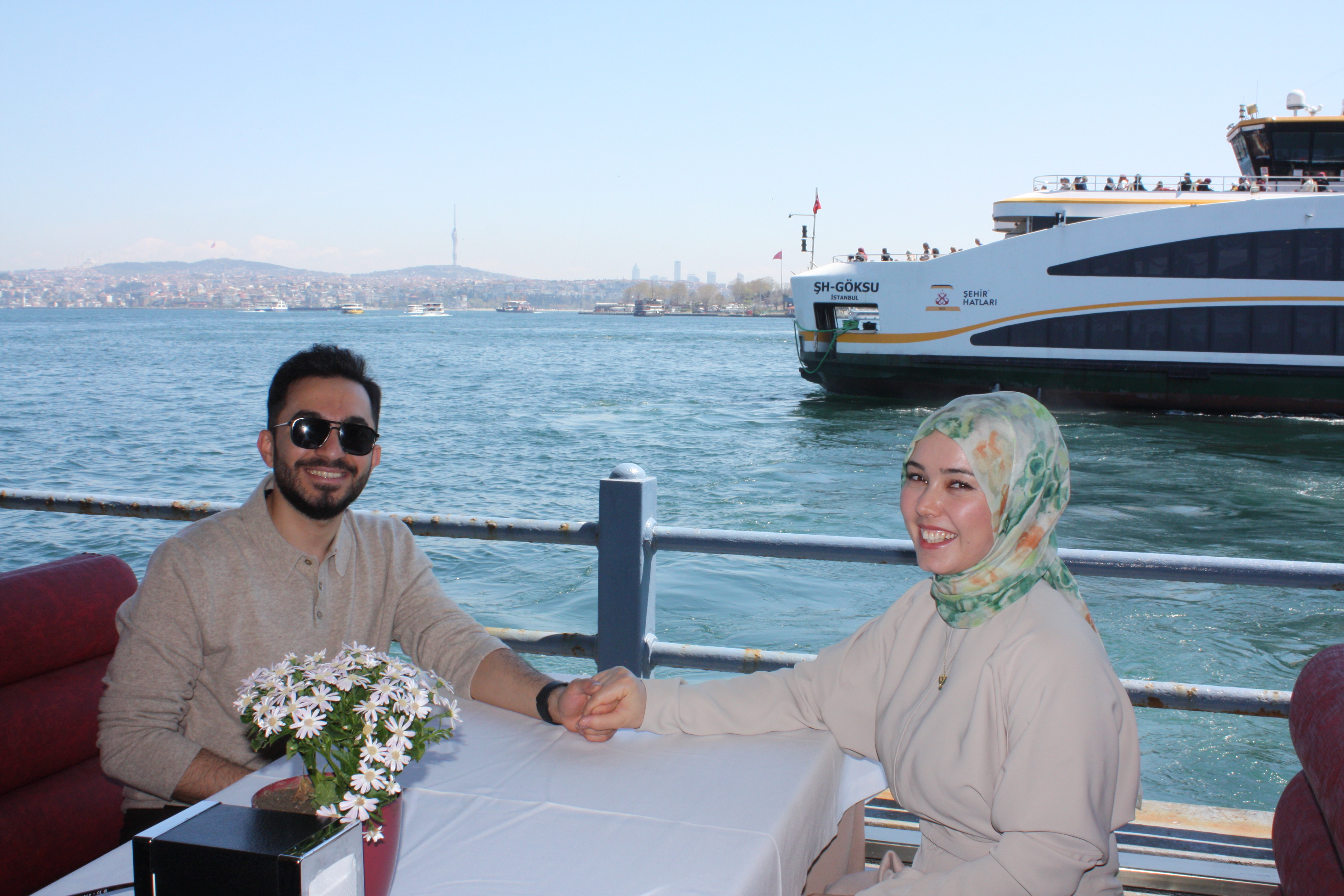 Şifa ve Mert'in anılarından bir kare